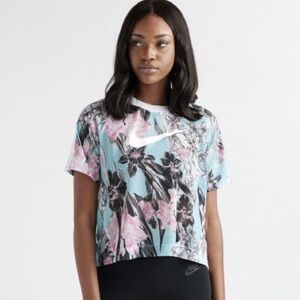 Nike Mesh Floral Top, Like New